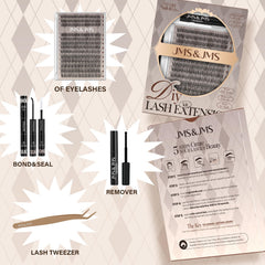 JMS&JMS Precision lash tweezer for easy placement.