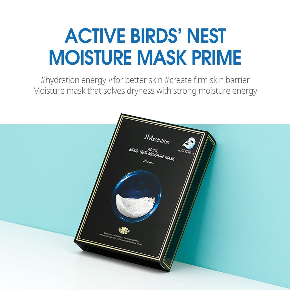 JMsolution Birds' Nest Moisture Mask ingredients birds-nest