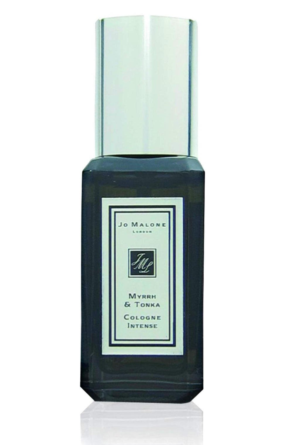Jo Malone Myrrh & Tonka travel-size fragrance for on-the-go testing and scent exploration.