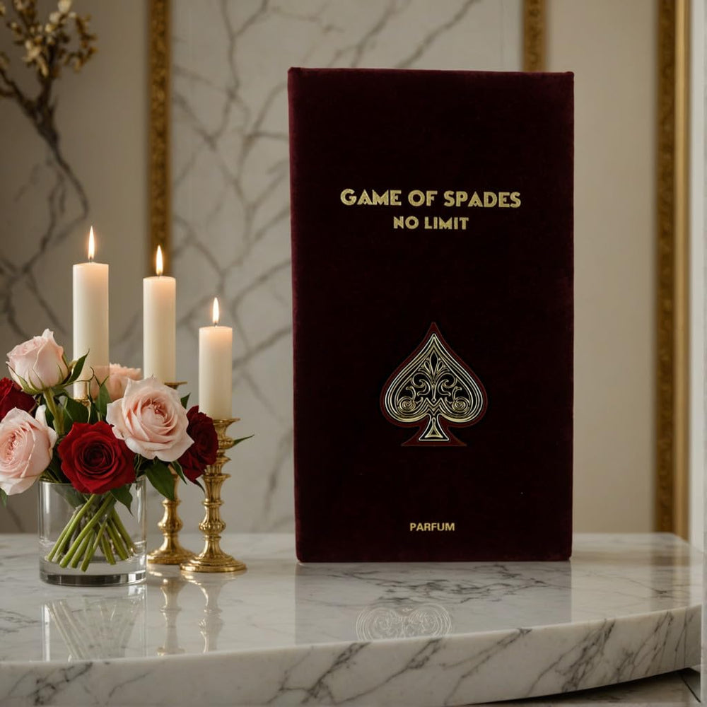 Jo Milano Game of Spades No Limit packaging box communicates premium presentation.
