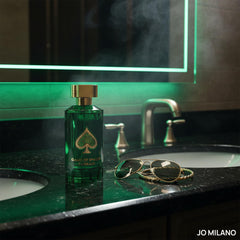 Jo Milano Game of Spades Emerald packaging box enhances gifting appeal.