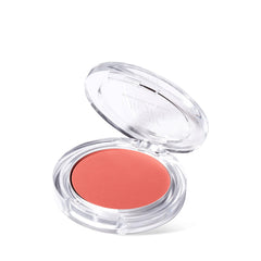 JOAH blush applied on cheek illustrating natural radiant finish