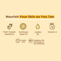 JOAH Drops mixed with moisturizer deliver a customizable tan.