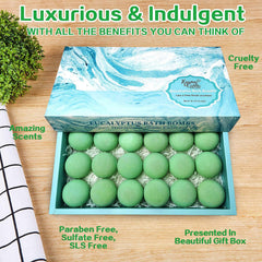 Joanne Arden Organics relaxing bath bombs help ease tension during a soak