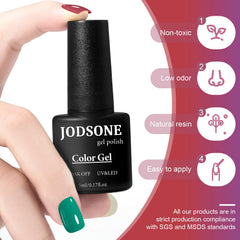 JODSONE glitter top coat adds sparkle for festive looks