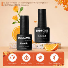 LED nail lamp by JODSONE with LCD display for precise curing