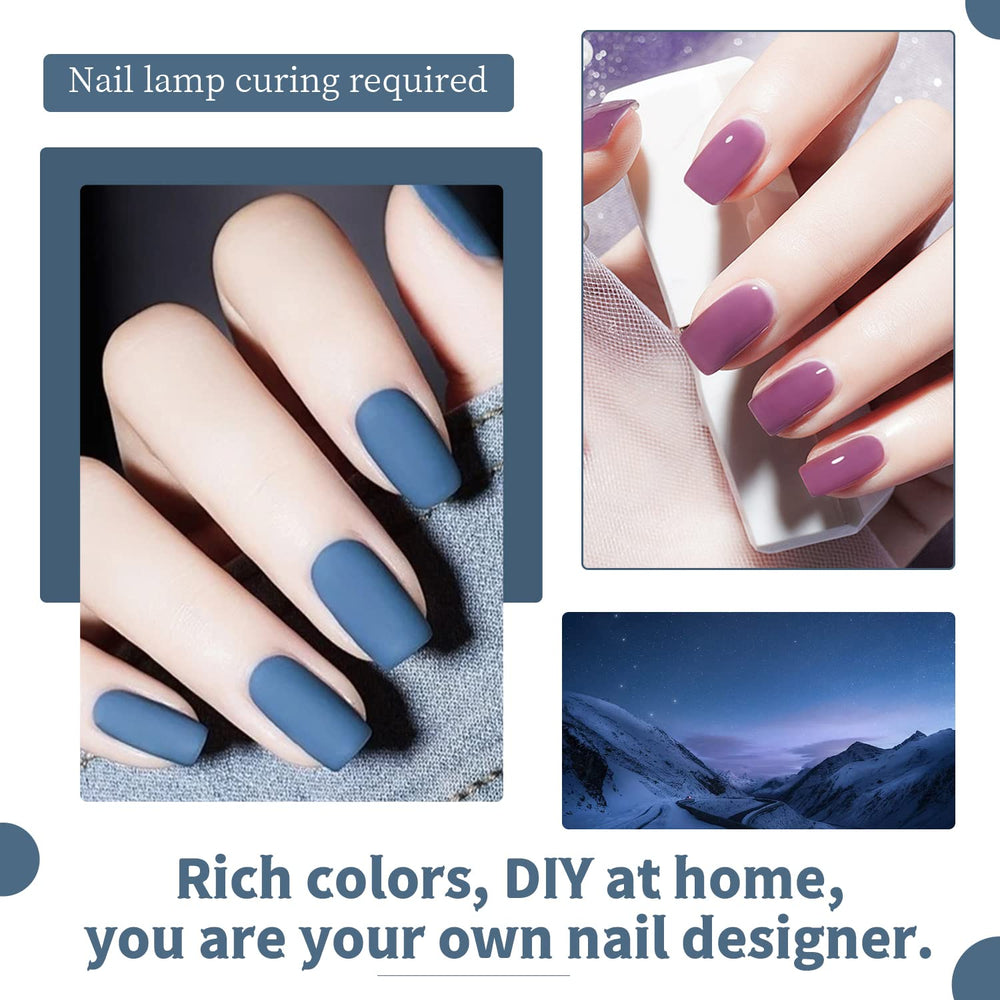 Jodsone matte and glossy top coats deliver versatile textures for nails