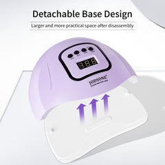 JODSONE UV LED nail lamp beads close-up for even curing