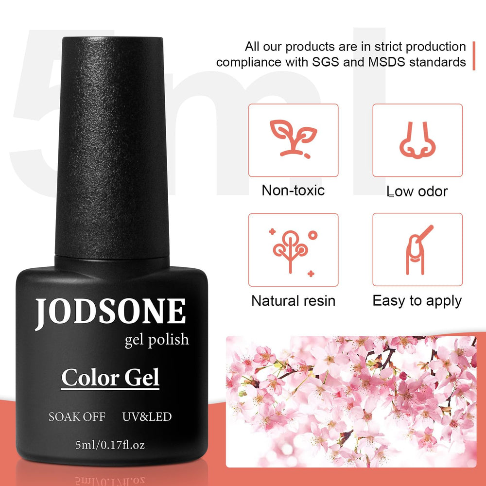 JODSONE 32-color gel polish palette for DIY nail art