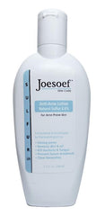 JOESOEF Skin Care sulfur lotion bottle with 6.6% formula for clearer skin