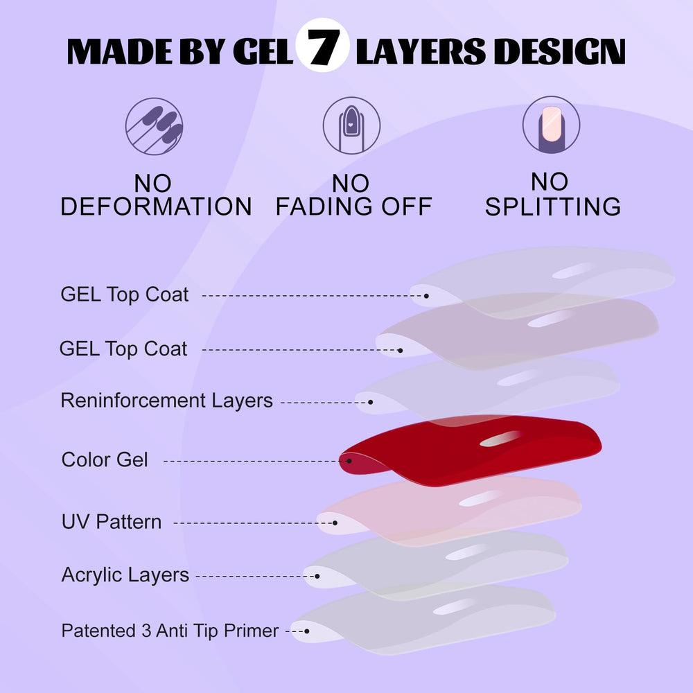 Jofay Fashion nail glue in case for easy at-home application