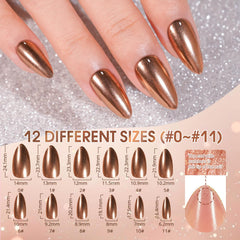 Jofay Fashion short square and almond nails for natural comfortable fit