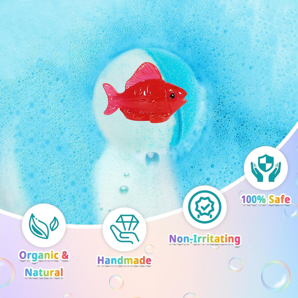 JOFEI jungle and sea animal designs add playful bath time visuals.