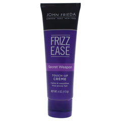 John Frieda Frizz-Ease Secret Weapon Creme tube front view for quick smoothing touch-ups