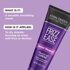 Six-pack display of John Frieda Frizz Ease Touch-Up Crème for on-the-go touch-ups.
