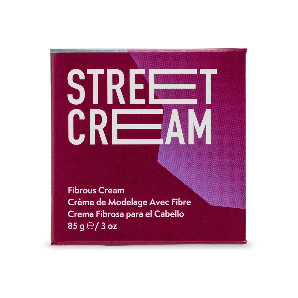 Johnny B. Street Cream achieves a matte finish on fine hair.