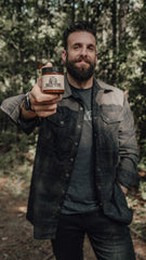 Johnny Slicks Formula 49 clay rugged scent combines juniper, cedar, and tobacco.