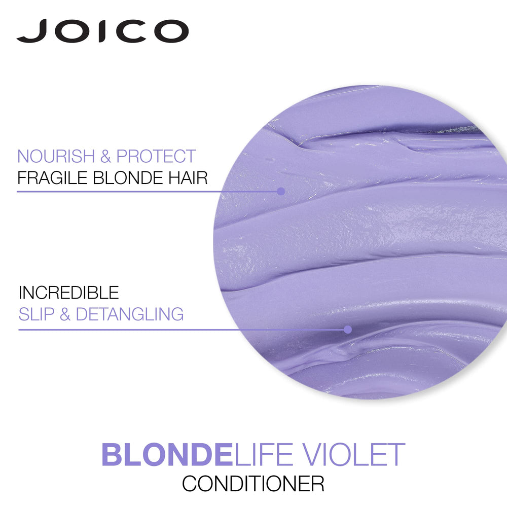 Joico Blonde Life hair shine after treatment