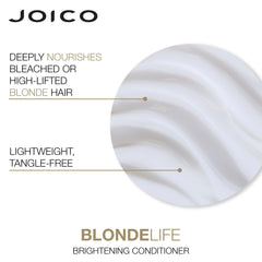 Joico Blonde Life packaged set image highlighting two-piece shampoo and conditioner