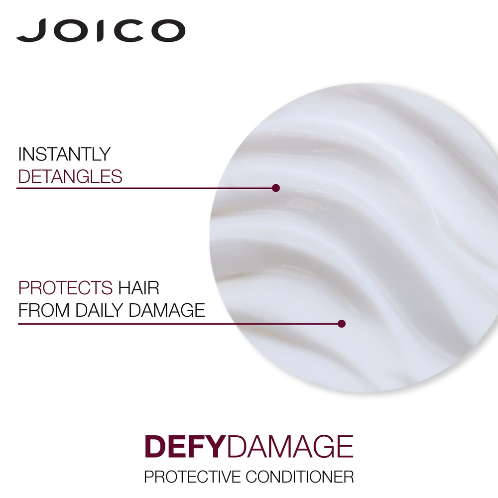 Joico Defy Damage color protection emphasis on packaging.