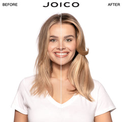 Joico Defy Damage Masque back label close-up, usage details