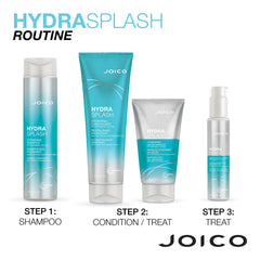 Joico Hydrasplash two-pack bottles ready for routine refreshment