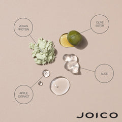 Aloe gel swatch illustrating hydrating touch for Joico InnerJoi Hydration