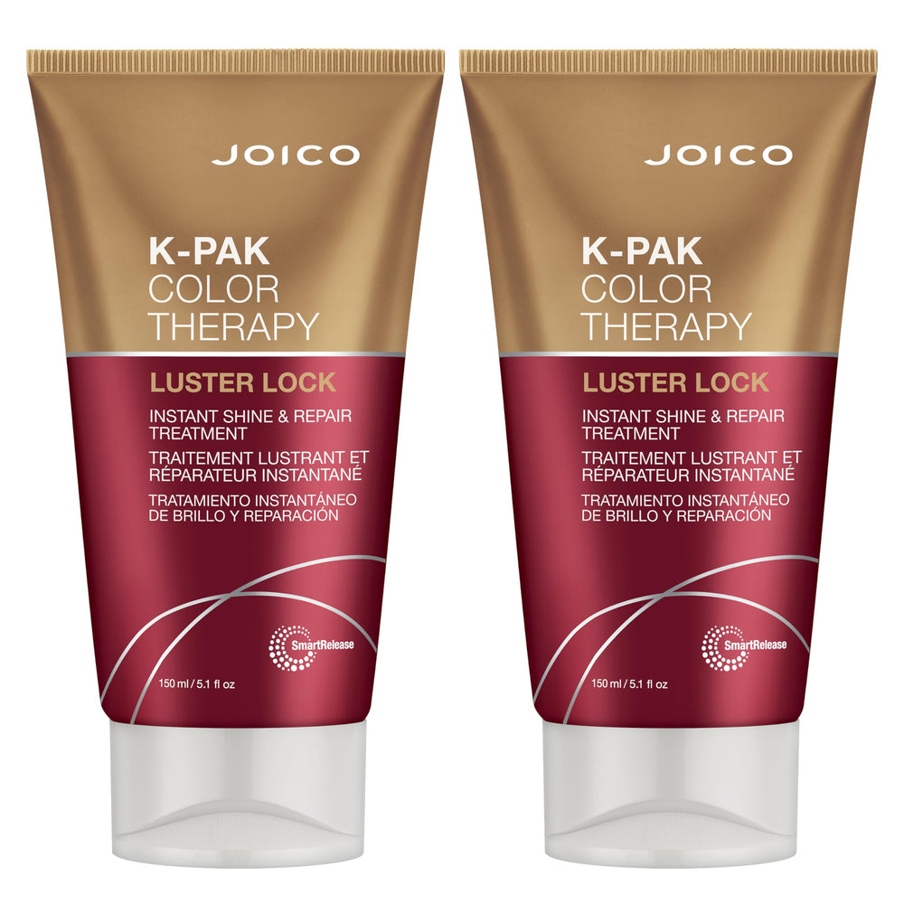 Joico K-PAK Color Therapy Luster Lock bottle front protects color while delivering shine.