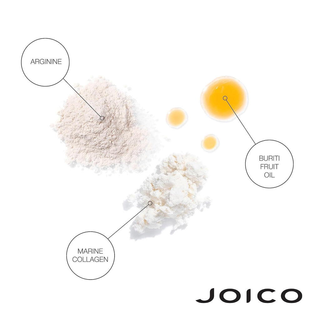 Joico YouthLock shampoo lather closeup demonstrates cleansing action.