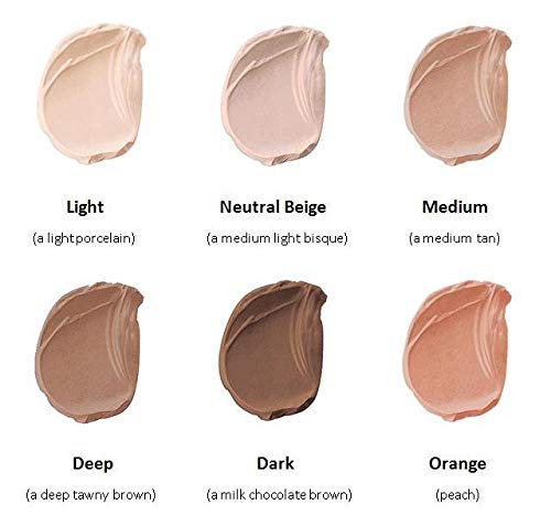 Jolie full-coverage concealer applied to skin for even tone.