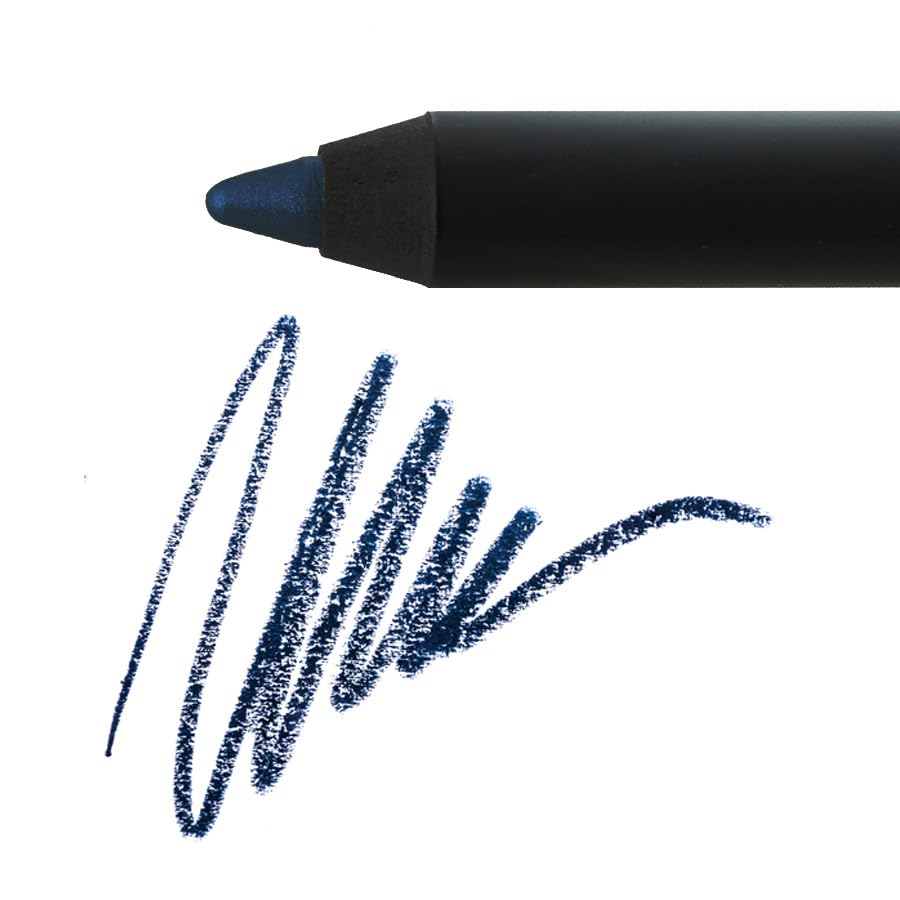 JOLIE Denim waterproof eyeliner pencil close-up for precise, long-lasting definition.