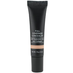Jolie full-coverage concealer with orange tube for long-wearing flawless finish.