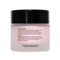 Jolie Rose Face Balm on skin delivering glow and hydration.