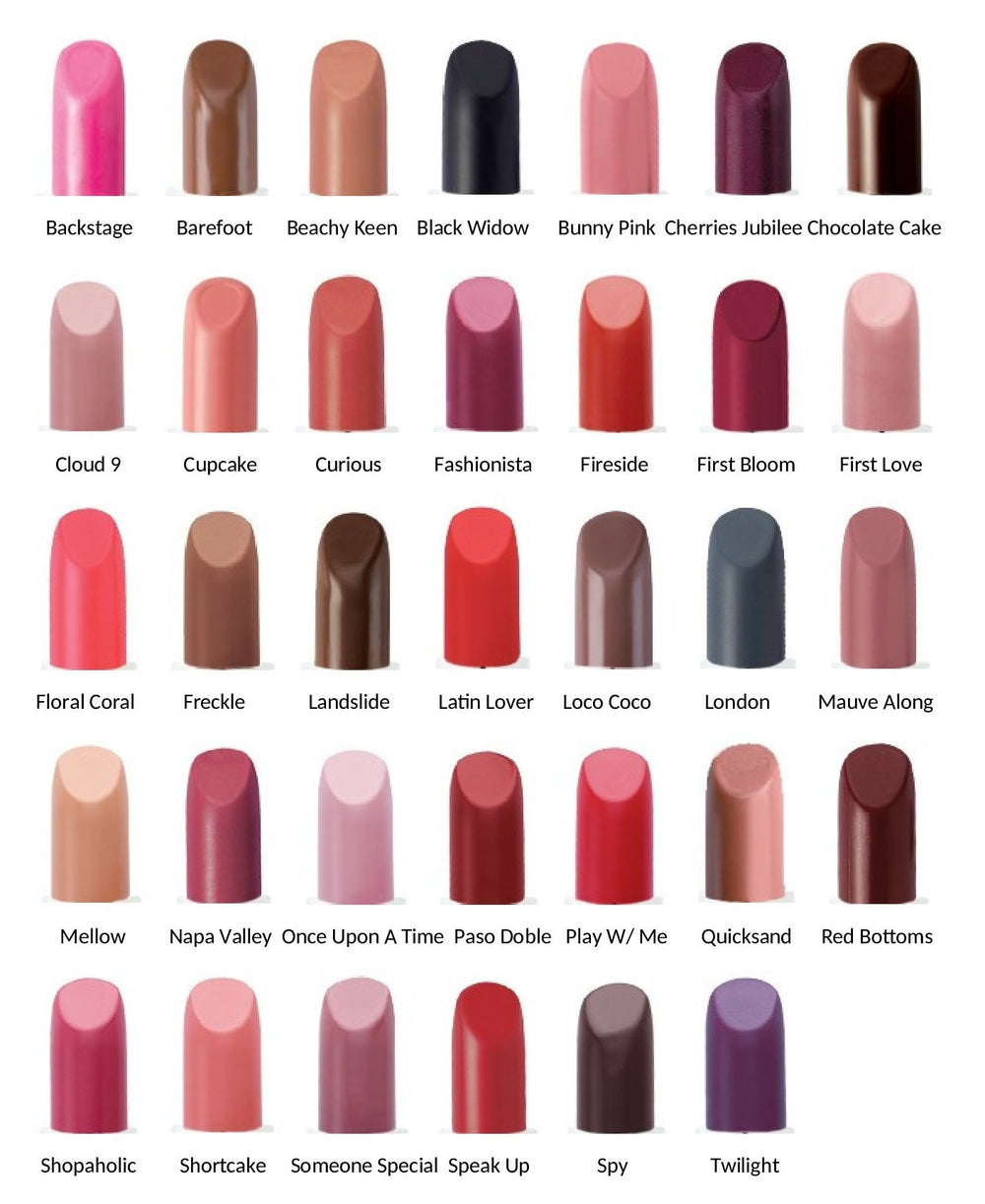 Jolie Rouge Lip Color Matte First Love application shot highlights smooth glide and full coverage