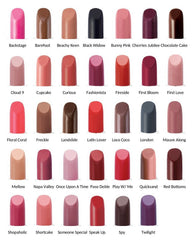 Jolie Rouge Lip Color Matte First Love application shot highlights smooth glide and full coverage
