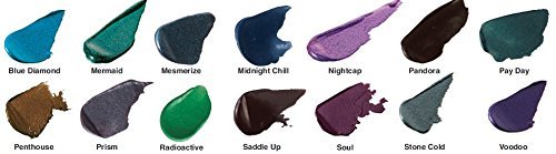 JOLIE Voodoo brush image demonstrates precise line for bold eyes.