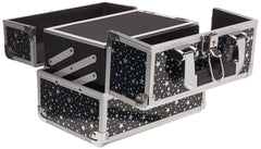 Joligrace spacious bottom area accommodates palettes and travel bottles neatly.