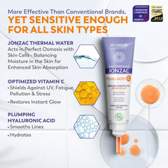 Hyaluronic acid matrix visible in serum for plump skin.