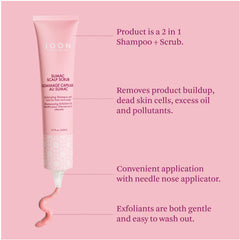 Joon Sumac Scrub label features sumac and fenugreek ingredients.