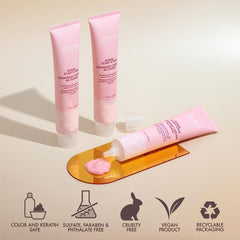 Joon Sumac Scrub safe for color, keratin, and extensions.