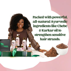 J'Organic Solutions Kids 4C Hair Kit conditioner: seals moisture for smoother coils.
