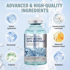 Josera Stem Cell Serum application on hands provides smooth glide.