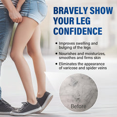 Josera varicose cream label highlights all-natural ingredients for skin.