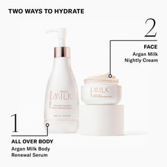 Josie Maran Argan Milk Body Serum cruelty-free vegan formula