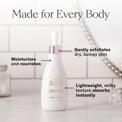 Josie Maran Argan Milk Body Serum layered with Whipped Argan Oil Body Butter