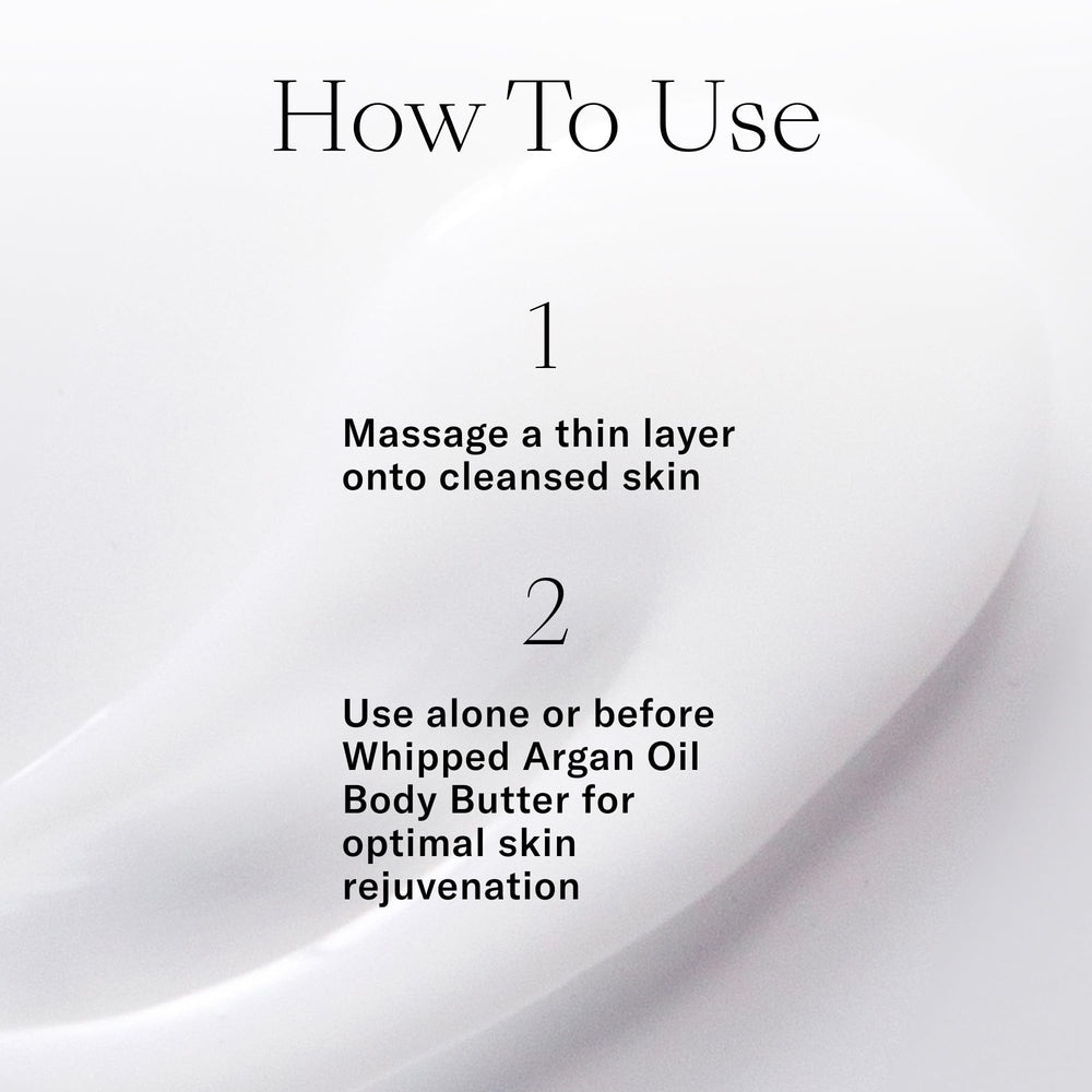 Josie Maran Argan Milk Body Serum glides onto skin smoothly