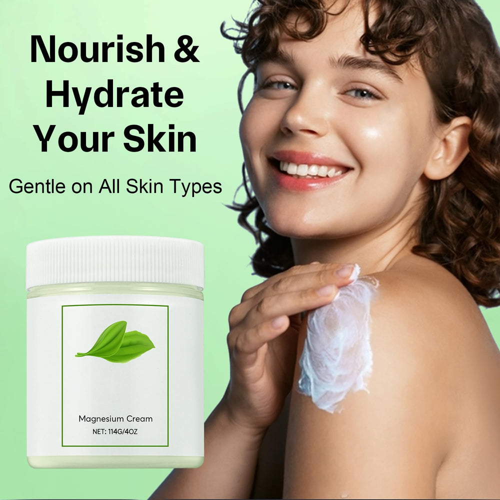 Josmon magnesium body butter texture for smooth, nourished skin