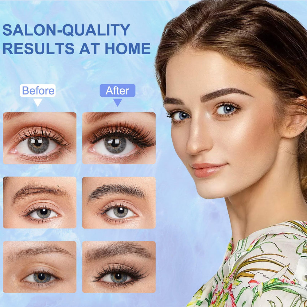Jouedo color bottle adds vibrant tint to natural lashes at home.