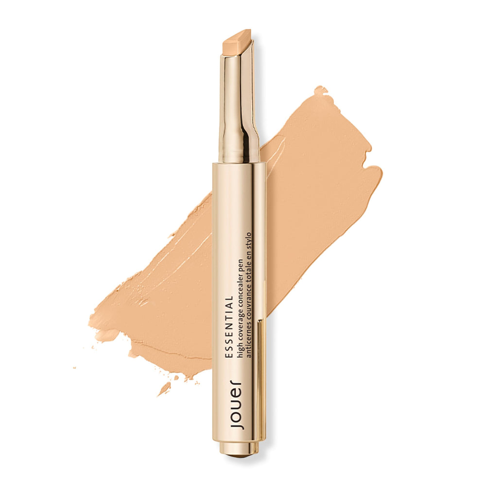 Jouer Essential Concealer Pen brightens under-eye area for a refreshed look.