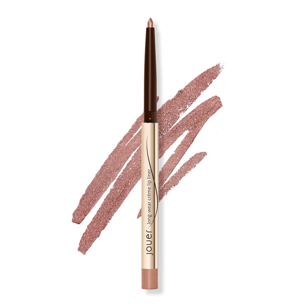 Jouer Long Wear Lip Liner metallic sienna-shimmer for vibrant, long-lasting color.